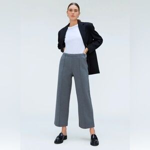 Everlane Gray Wide Leg Pants